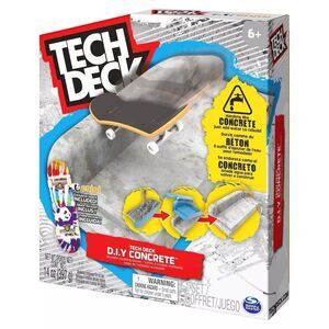 Tech Deck DIY Concrete Fingerboard Skate Spot – Exclusive Enjoi Board Included